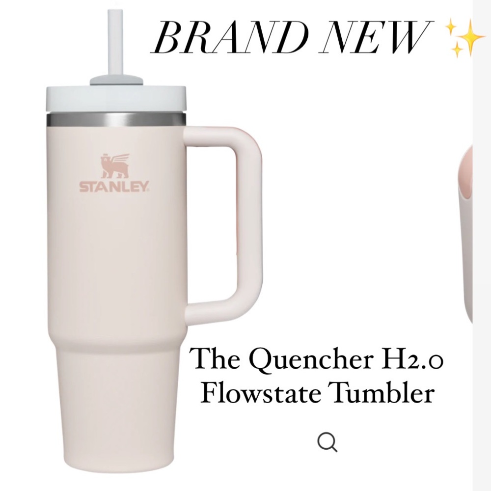 The Quencher H2.0 Flowstate Tumbler | 30 OZ
Rose Quartz ☁️